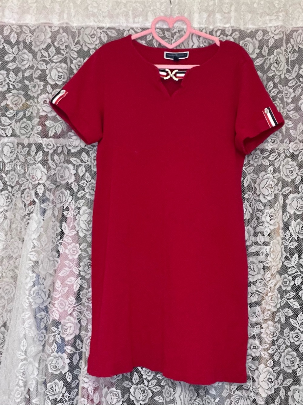 Karen Scott Sport Red Tunic Dress/Top – Petite Large